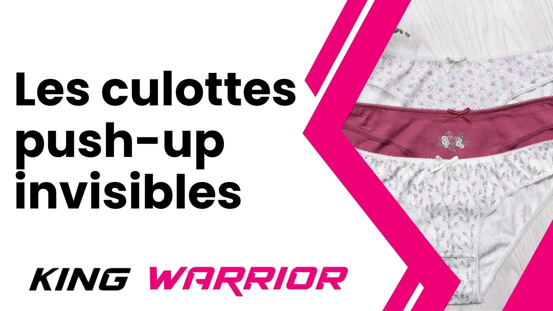 Culotte push up invisible