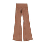 Pantalon de Yoga Évasé Femme Sans Coutures - Tissu Respirant Extensible pour Fitness et Danse - Vignette | Modenti