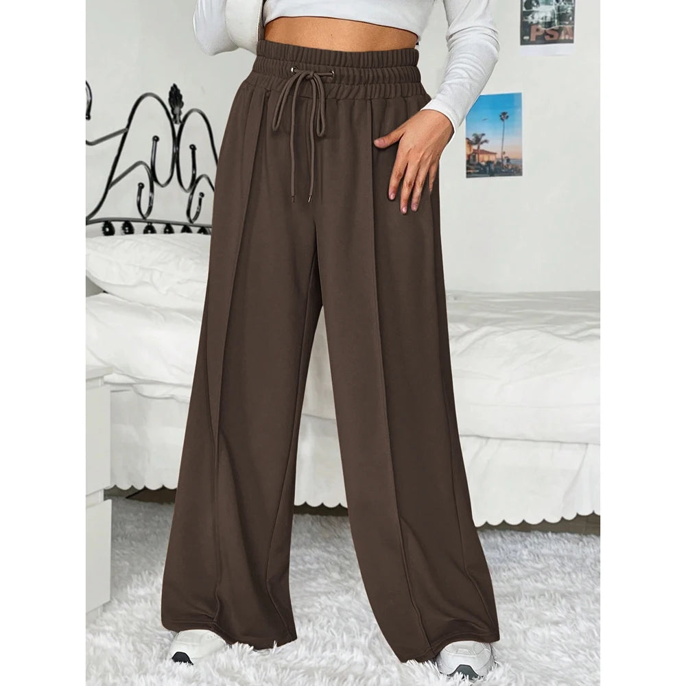Pantalon Féminin Automne Élégant en Tissu Doux – Confortable, Coupe Moderne, Tailles S à XL-3
