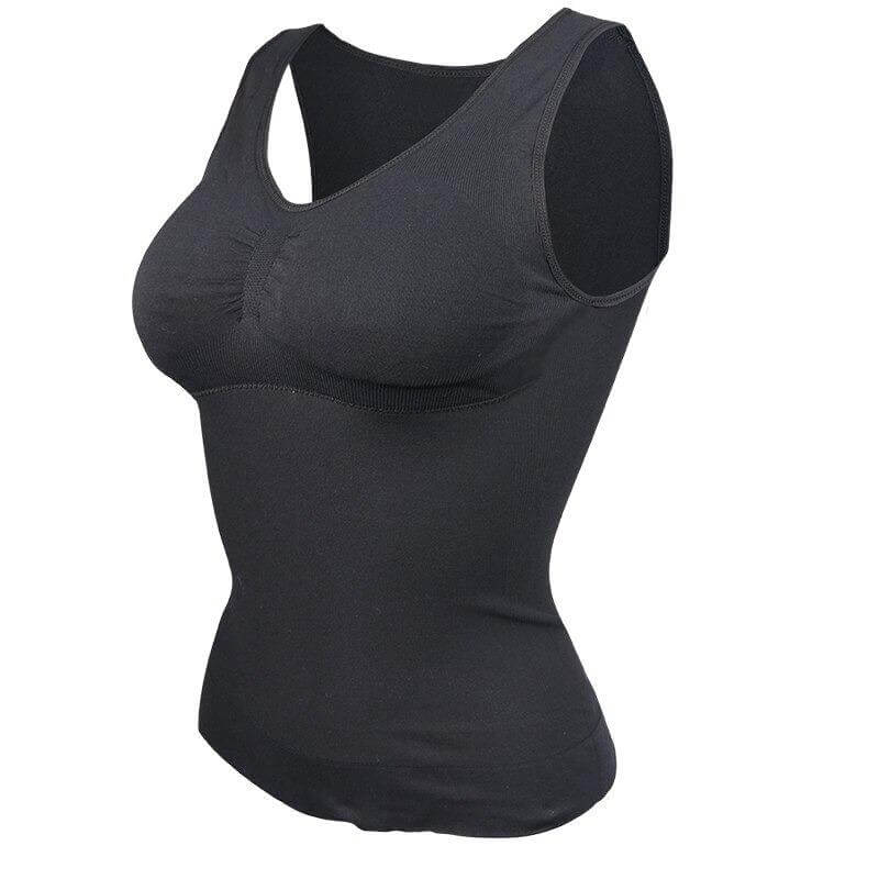 Débardeur Femme Sculpte Silhouette Confort et Maintien - Noir / S