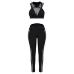 Ensemble Legging et Haut en Tissu Technique – Tenue Sport Confortable et Polyvalente pour Fitness et Yoga - Vignette | Modenti