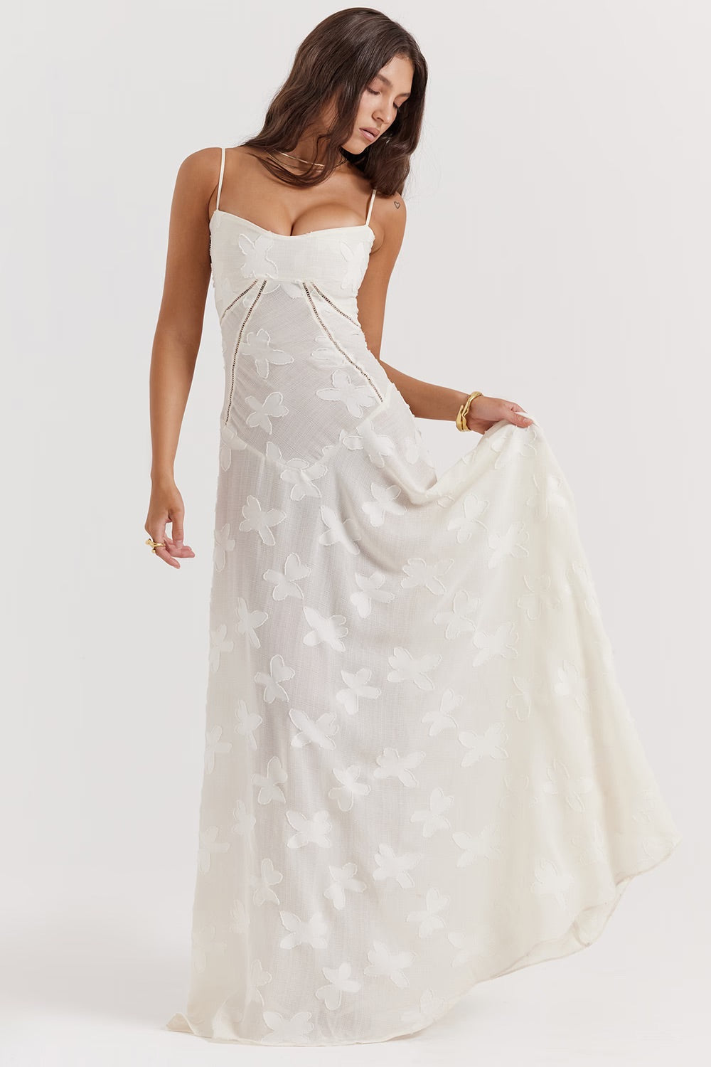 Robe Premium Élégante en Tissu pour Femme