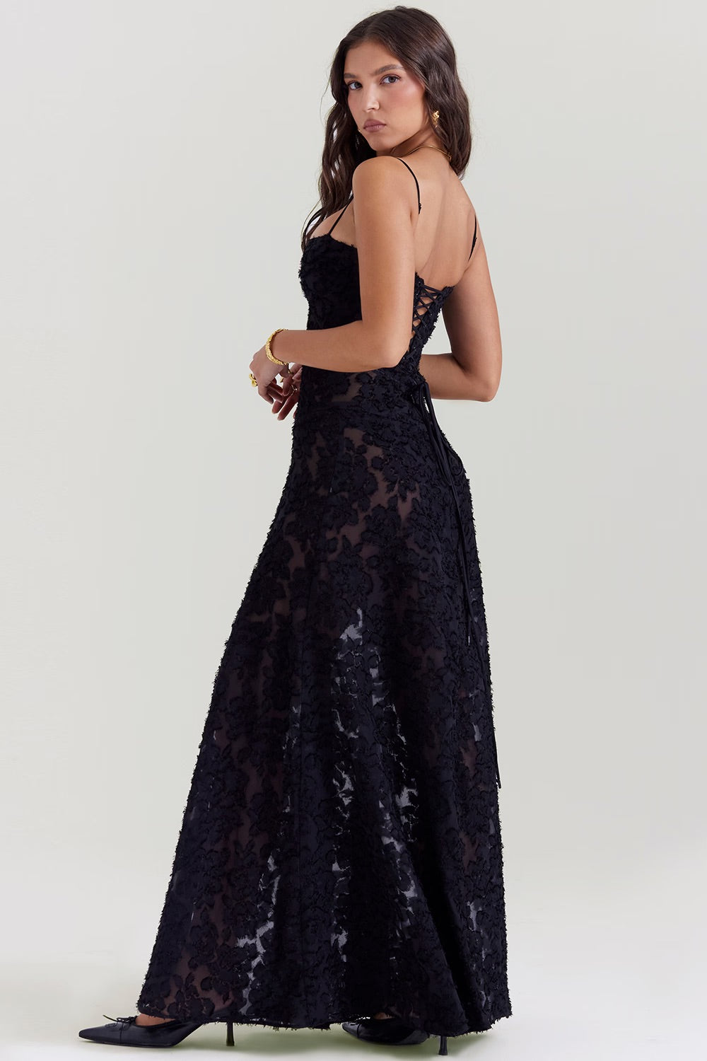 Robe Premium Élégante en Tissu pour Femme