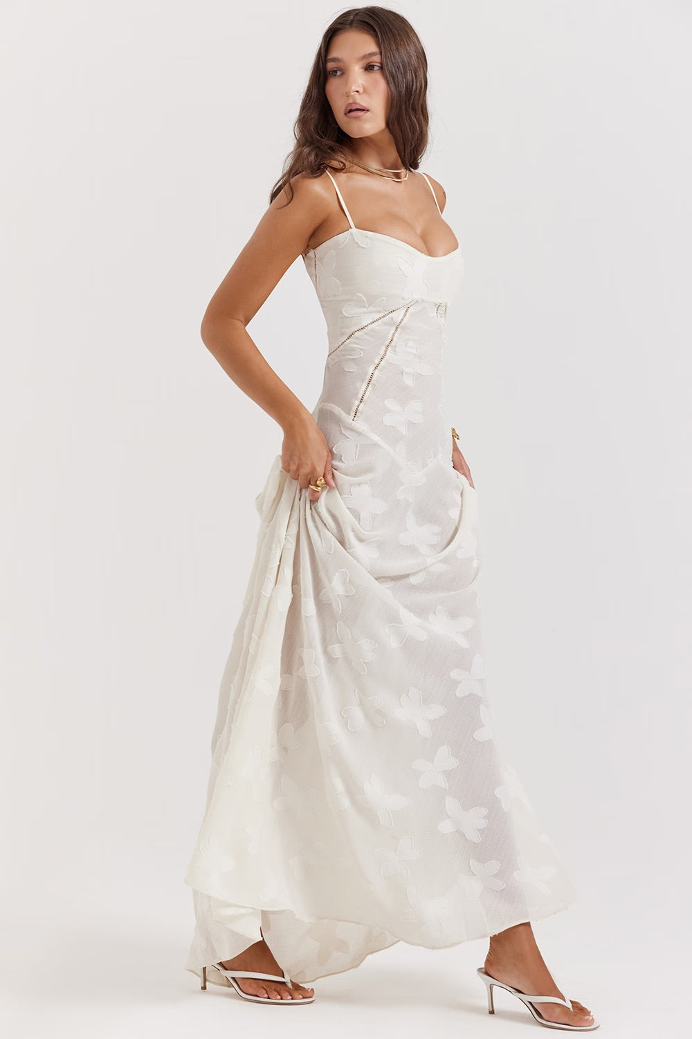 Robe Premium Élégante en Tissu pour Femme