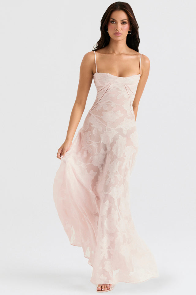 Robe Premium Élégante en Tissu pour Femme - S / Rose