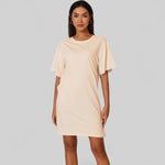 T-shirt robe en coton pour femme Vêtement décontracté élégant - Vignette | MODENTI