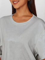 T-shirt robe en coton pour femme Vêtement décontracté élégant - Vignette | MODENTI