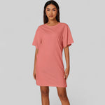 T-shirt robe en coton pour femme Vêtement décontracté élégant - Vignette | MODENTI